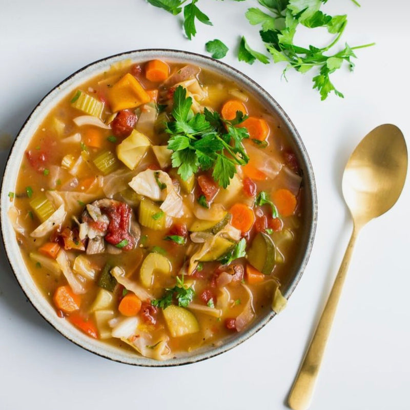 Vegetable and Cabbage Detox Soup